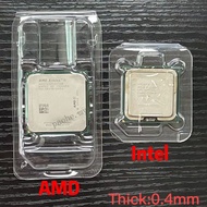 Manufacturer direct sales Intel AMD CPU protective cover CPU vacuum formed CPU folding box CPU pin p