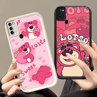 HW-9 Cute Strawberry Bear Shockproof Silicone Casing for Infinix ITEL Smart HOT Note 5 City 12 50 S2