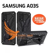 CASE HP SAMSUNG GALAXY A03S casing standing robot hard case NEW cover