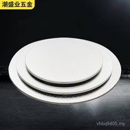 Round Table Most People Round with Round Table Stainless Steel Eating Household Eating Turntable Hot