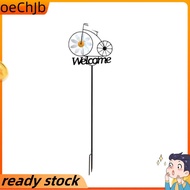 Wind Spinner Metal 3D Windmill Bike Welcome Sign Stakes Front Door Decor Bike Stand Bike Stand Craft