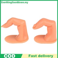 Ed 1/5/10Pcs Fake Practice Finger Mannequin with Stable Base Reusable Nail Training Tools for Beginn