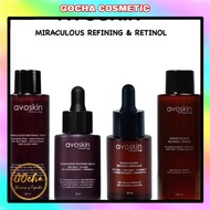GOCHA AVOSKIN miraculous refining serum & retinol toner ampoule 20ml 30ml 100ml