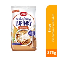 EMCO Cinnamon Cornflakes 375g for Cereal, Cornflake, Cereal Breakfast, Cornflakes Crunchy, Snacks HM