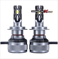 F8 หลอดไฟหน้า LED ไฟ LED 6000K รุ่น F8 แสงสีขาว ขั้ว H1 H3 H4 H7 H8/H9/H11 9006/HB4 9005/HB3 80000LM