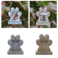 [Abbraccia] Pet Memorial Stone, Dog Memorial, Small Tombstone, Resin Tombstone, Grave Markers, Cat T