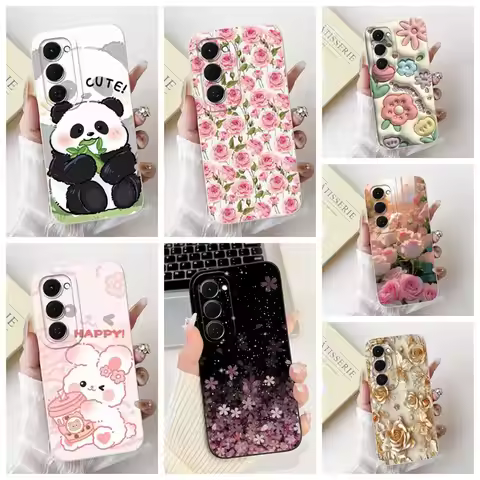 For Tecno KM7 Phone Case For Tecno Spark 40 Pro Plus Cover Silicone Cute Cartoon Fashion Luxury Funn