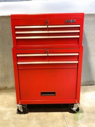 ตู้เครื่องมือ แยกออกจากกันได้ 30x62x97 cm.สีแดง