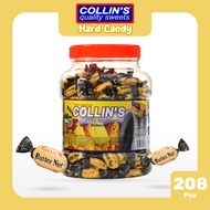 Permen Collins Butternut Ples 665 gram (Isi 208 Pcs) - Collins Butternut Candy Permen Kacang