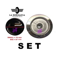 LA GERMANIA BURNER CAP BLACK SET