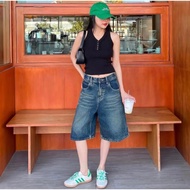 Unisex Jort Pants Jeans Shorts Baggy jeans Men and Women y2k jeans