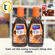 Nước sốt thịt nướng GLUTENFREE vị truyền thống Original BBQ Sauce thương hiệu American Garden chai 5
