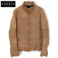 Jun Hashimoto LET1016-RUM01 Ram 皮革絎縫夾克 4