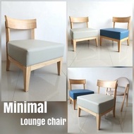 iLoft chair เก้าอี้ Lounge Starbuck ไม้ สไตล์มินิมอล รุ่น Muji Lounge2 เบจเทา