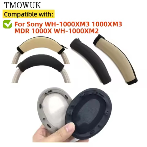Replacement Earpads For Sony WH-1000XM3 1000XM3 MDR 1000X WH-1000XM2 Ear Cushion Headphone Ear Pad