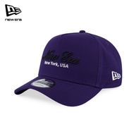 New Era 9FORTY A-Frame New Era Basic Script Purple Adjustable Cap