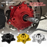 Motorcycle Accessories Rear Wheel Hub Bracket CNC Aluminum For VESPA GTS GTV 250 300 HPE