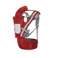 BAONEO 3-in-1 Multifunctional Baby Carrier with Hip Seat  Waist Stool  Windproof Hood  and Non-Slip 