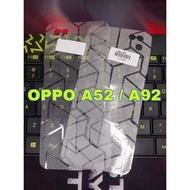 OPPO A52 Carbon Skin OPPO A92 Back Skin Transformers Motif Anti-Fungus Anti-Fungus Mobile Phone Back