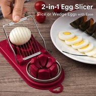 [85,000 sold in 30 days] Multifunctional 3-in-1 egg slicer for eggs, century eggs, and preserved egg