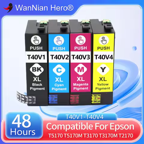 T40V T40V1 T40V2 T40V3 T40V4 ink Cartridge Compatible for EPSON T5170 SC-T5170 SC-T5170M SC-T3170 SC