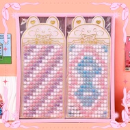 -SS- 3d DIAMOND GEM STONE STICKER / FACE GEM STONE SET / PEARL MAKEUP NAIL ART COSPLAY BEAD STICKER