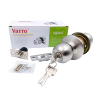 [Ready Stock] Varro Cylindrical Door Lock Knobset Tombol Pintu Stainless Steel