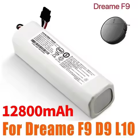 Original 14V 12800mAh P2008-4S2P-MMBK Replacement Battery For Dreame F9 D9 L10 Pro Plus RLS3 RLS5 RL