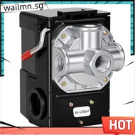 LF10-4H 95-125 PSI Air Compressor Pressure Switch Control NPT1/4 Connection 4 Port 20A