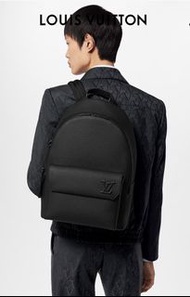 LV Louis Vuitton Takeoff 背包 Backpack Black 男裝 背囊 黑