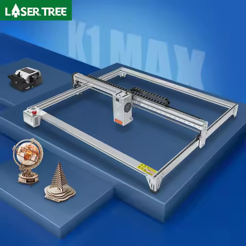 LASER TREE Laser Engraver with 60W Laser Module Adjustable 20W 40W Power TTL Module Wood Engraving C