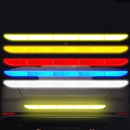 reflective car sticker auto trunk decorative shiny warning sticker reflective safety tape reflective reflective exterior warning