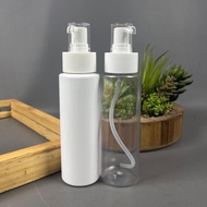 150 Treatment Pump Bottle ML 150 Pet Bottle/ RFML - Treatment Pump Cap Halfcap WhiteBIG 150 Serum Bo