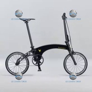 Sepeda Lipat Hummingbird Single Speed Folding Bike - Prestige Black