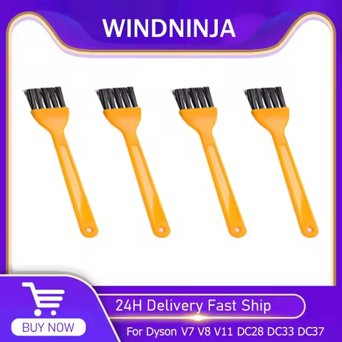 1-8pc Cleaning Soft Brush For Dyson Vacuum Cleaner V7 V8 V11 DC28 DC33 DC37 Cleaning Brush Parts Cre