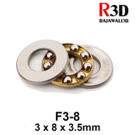 Ball Bearing F3-8 3x8x3.5 Thrust Plane