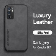 Luxury Silky Feel PU Leather Case for OnePlus 9RT 5g Soft TPU Back Cover 1+9RT 5G Shockproof Casing