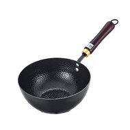 Zhangqiu Iron Pot Small Milk Pot Pure Iron Pot Deepened Baby Special Complementary Food Pot Snow Lev