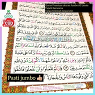 ASLI Al Quran Besar Jumbo Lansia A3 Tajwid warna Tanpa Terjemah Non
