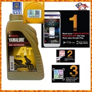 Yamalube AT SCOOTER 20W40 0.8L 🔥Original 100% 🔥 (100% QR CODE SCAN ) MINYAK HITAM QR CODE SCOOTER AT
