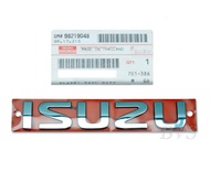 📌แท้ศูนย์ โลโก้ ISUZU D-MAX 2020-2024 ตัวอักษรแยก ขนาด 12.3x2cm (ANY-8-97499013-0)