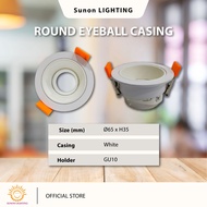 Mini LED Eyeball Casing MR11 GU10 Bulb Downlight Spotlight Casing 5W GU10 Bulb Light