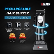 Wmark High Speed Hair Clipper Electric Hair Clipper Oil Head Electric Hair Clipper Rechargeable Hair Clipper Hair Salon Hair Clipper Men's Hair Clipper Bald Hair Clipper NG-2042