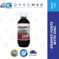 Orahex Forte with Zinc Dental Oral Rinse Mouthwash (with Chlorhexidine Gluconate and Zinc)