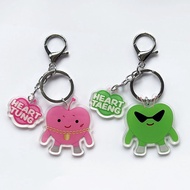 SK < MAXIDENT > Cartoon Double-Sided Acrylic Keychain Bag Accessories Pendant Jewelry Star Merchandi