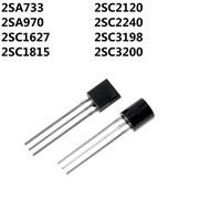 200PCS 2SA7333 2SA970 2SC1627 2SC1815 2SC2120 2SC2240 2SC3198 2SC3200  triode transistor TO-92 DIP i