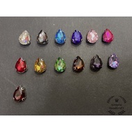 Chunky Beads Clear Manik Baju Manik Hiasan Manik Chunky Beads Manik Baju Pengantin Manik Hiasan