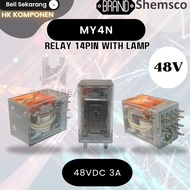 MY4N 48VDC Relay 14pin 48vdc 3a shemsco Relay/