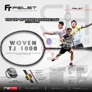 SportHub Felet Woven Tj 1000 High end Pro Racket Badminton Racquet 100% Ori By Fleet