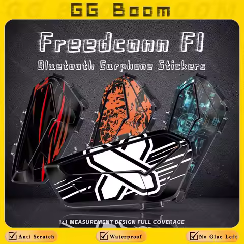 For Freedconn F1 F10 FX Pro FX Plus Fx pro Motorcycle Intercom Bluetooth Helmet Headset Stickers Mul
